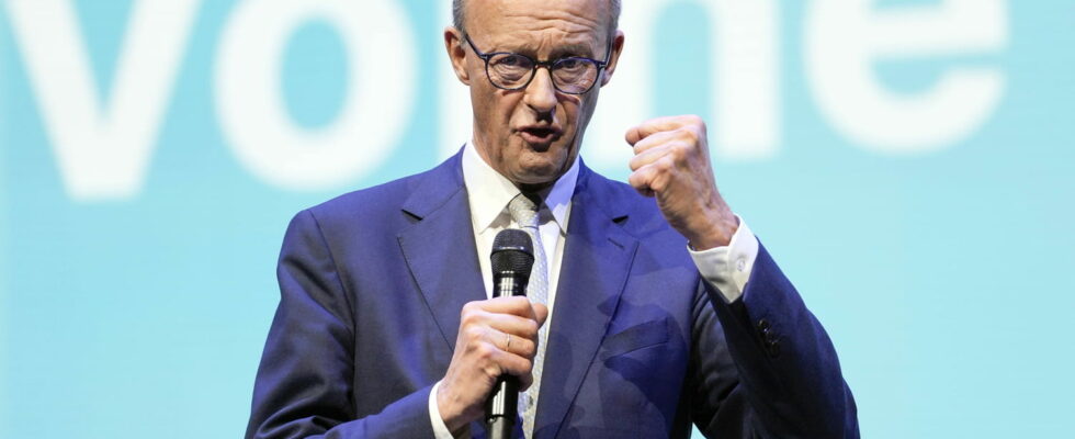 Friedrich Merz leader of the conservatives future chancellor A major