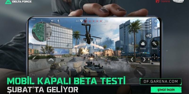 GARENA DELTA FORCE Mobile Indoor Beta Test