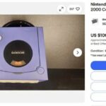 GameCube prototype on sale at Ebay at a record price