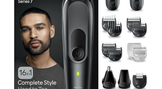 Hair beard body care on a single device Braun Series