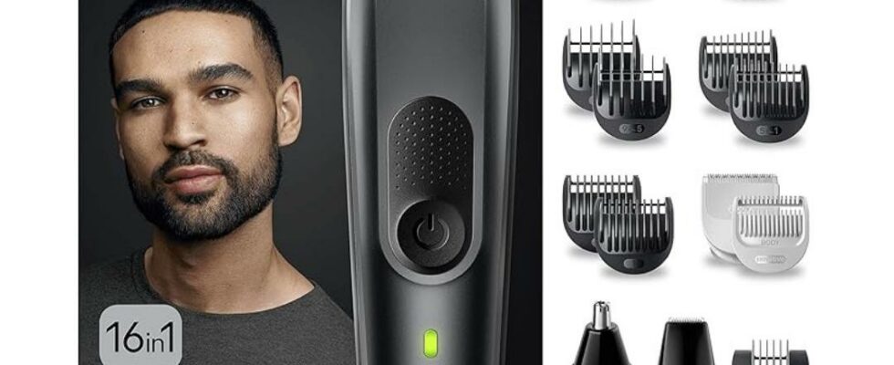 Hair beard body care on a single device Braun Series