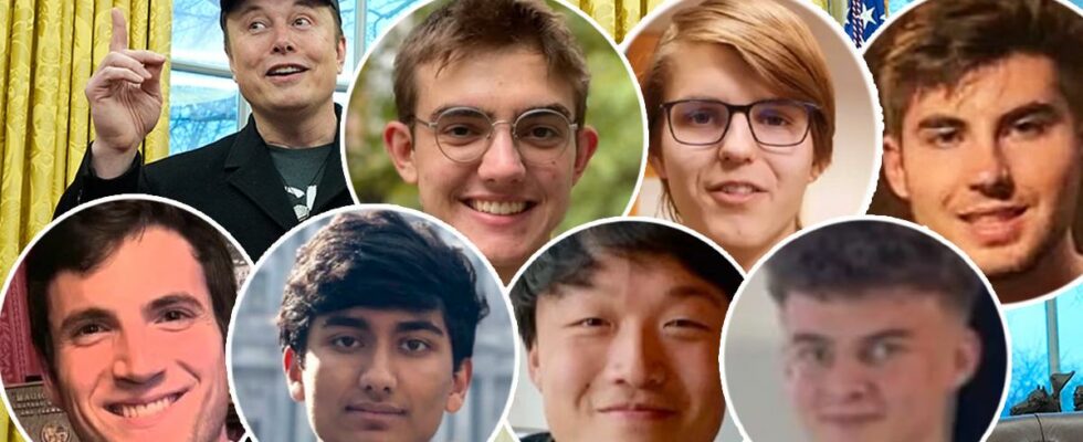 Here is Elon Musks seven young geniuses which will