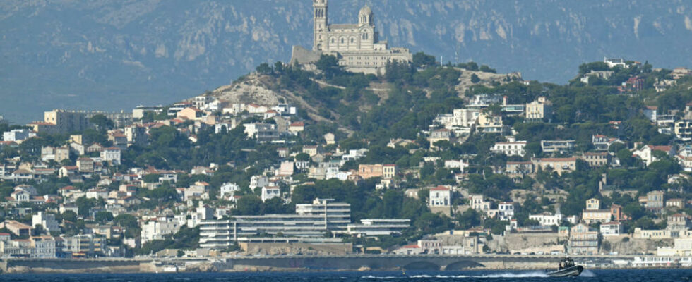 In Marseille the Notre Dame de la Garde basilica a symbol