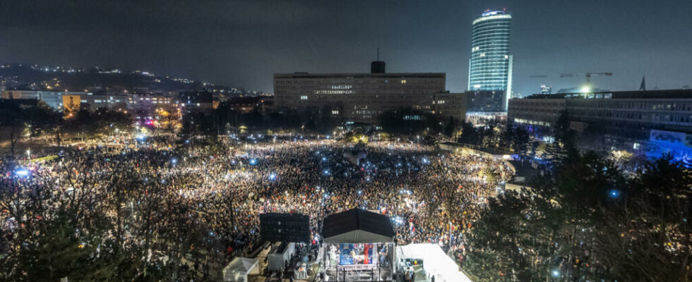 In Slovakia new demonstrations against the government of Robert Fico