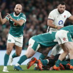 Ireland England Balmented the XV of the clover overturned