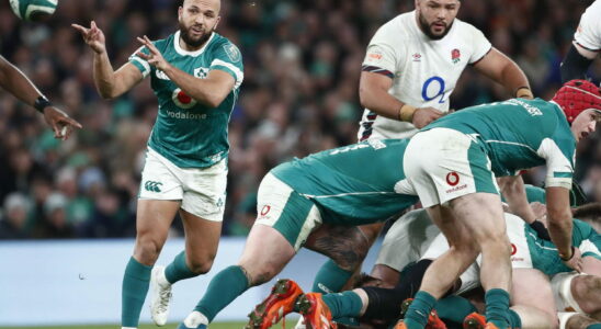 Ireland England Balmented the XV of the clover overturned