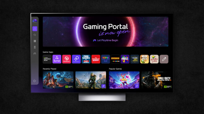 LG brings the game portal to smart monitors and stanbyme