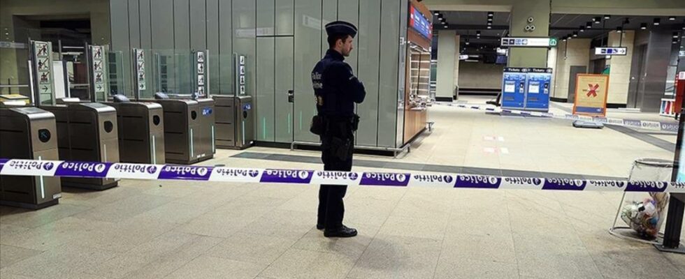 Last minute Kalashnikov attack at the subway station in Brussels