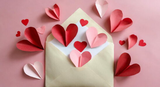 Message from Saint Valentin 2025 declaration quotes letters and love poems