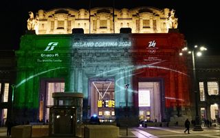 Milan Cortina 2026 Olympics the FS group illuminates the Milano Centrale