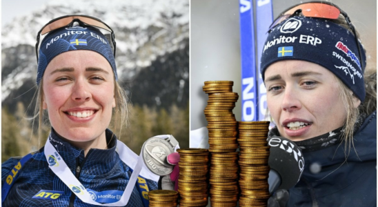 Money rain over Elvira Oberg it earns the biathlon