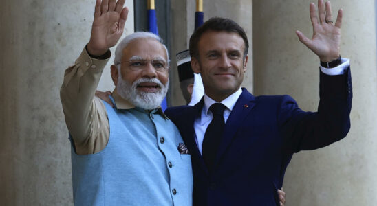 Narendra Modi in Paris IA Rafale and Route des spices