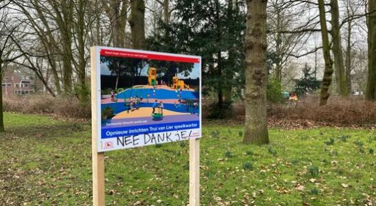 Neighborhood Wilhelminapark unpleasantly surprised about ugly playground Does not fit