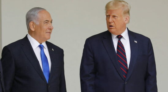 Netanyahu offers Trump as a gift an object that indignant