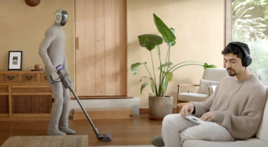 Norwegian based 1X exhibited a humanoid robot focusing on housework