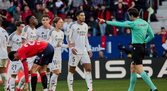 OSASUNA Real Madrid In a tense match the Merengues