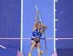 Pole vaulter Elina Lampela on your side record a