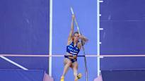 Pole vaulter Elina Lampela on your side record a