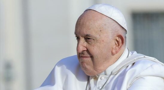 Pope Franciscus was taken to hospital Description came from the