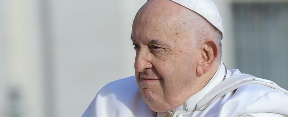 Pope Franciscus was taken to hospital Description came from the