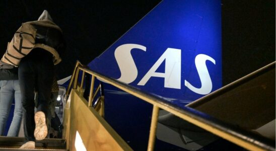 SAS plane has crossed unknown smell on board