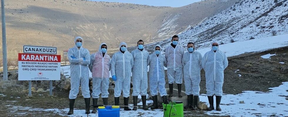 Screed alarm in Bitlis The region was quarantined