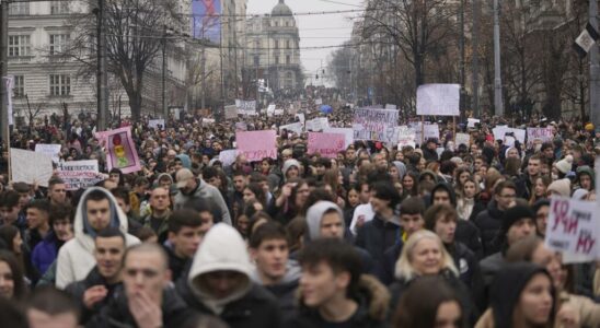 Serbia determined well organized anti corruption mobilization maintains the pressure on