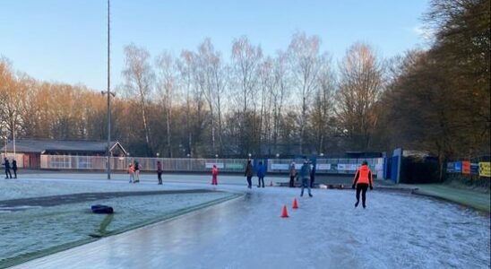 Skating in Doorn and Zeist first ice rink already closed