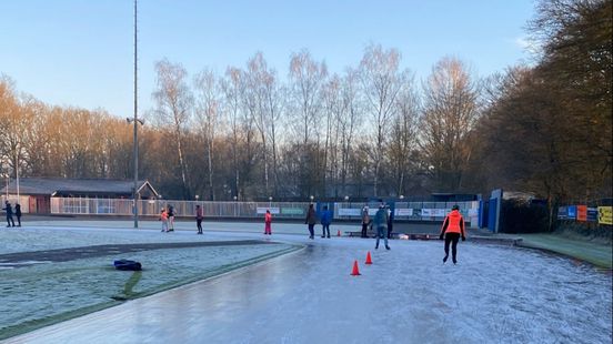 Skating in Doorn and Zeist first ice rink already closed