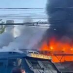 Terrible plane crash in Brazil Fell on the bus