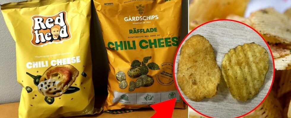 The Great Chili Cheese test Gardschips vs Redheads Chips