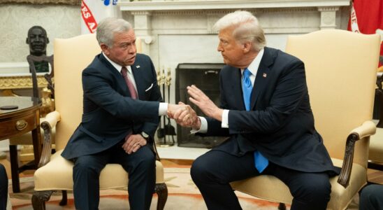 The King of Jordan repeated his firm opposition to Donald