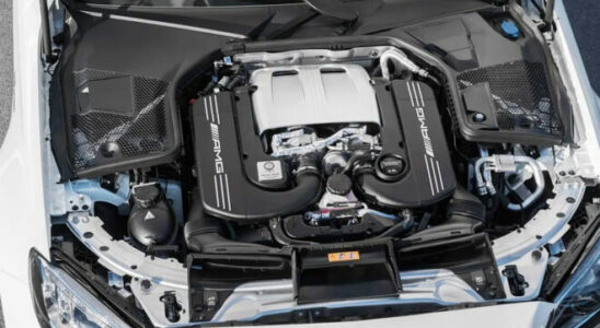 The new Mercedes Benz Cle 63 will be a V8