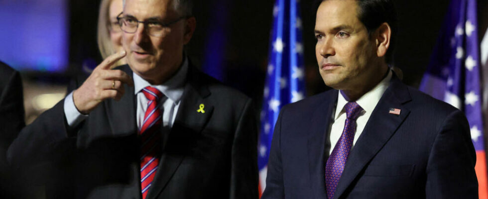 US Secretary of State Marc Rubio in Israel to move