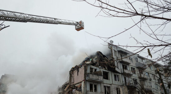 Ukraine Russian strike on a residential building in Poltava