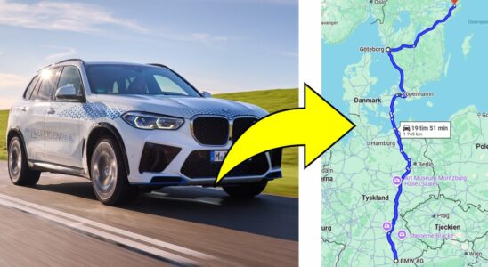 We drove 170 miles on hydrogen in a BMW IX5