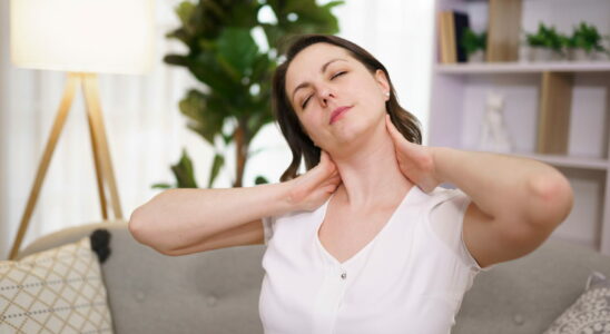 What most often causes cervical pain