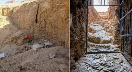 With the discovery of the tomb of the Thoutmosis II