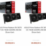 AMD RX 9070 XT was offered for sale starting from