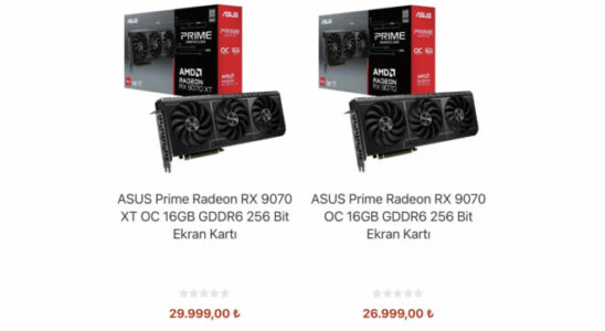 AMD RX 9070 XT was offered for sale starting from