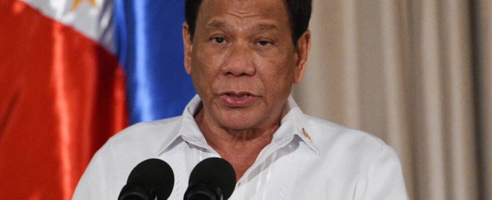 Accused of crime against humanity ex president of the Philippines Rodrigo