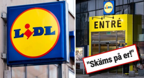 Anger toward Lidl after the draw in the new store