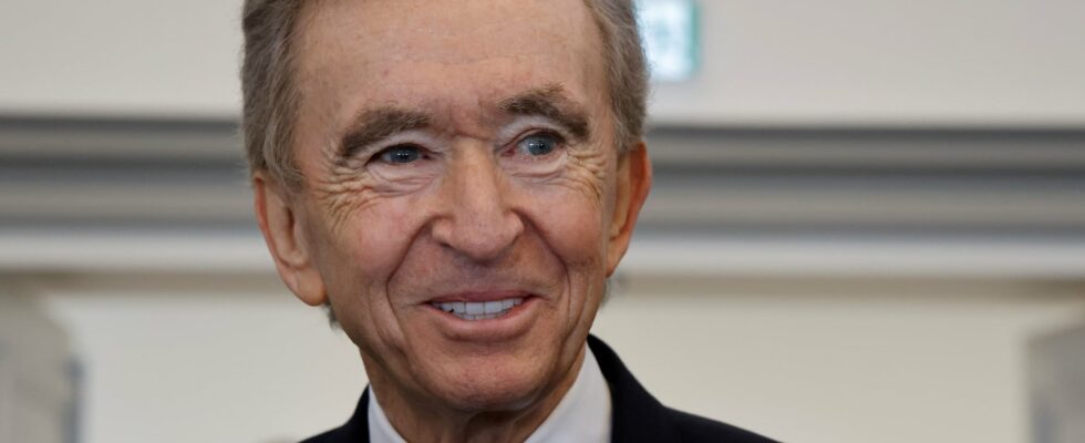 Bernard Arnault at the head of the group until his