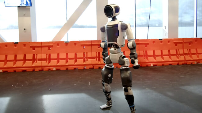 Boston Dynamics shared a new video for humanoid robot Atlas