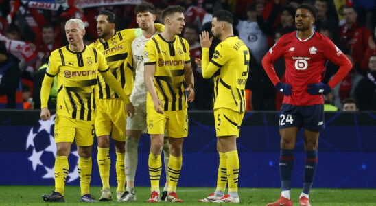 Champions League Borussia Dortmund deprives Lille of a first historic