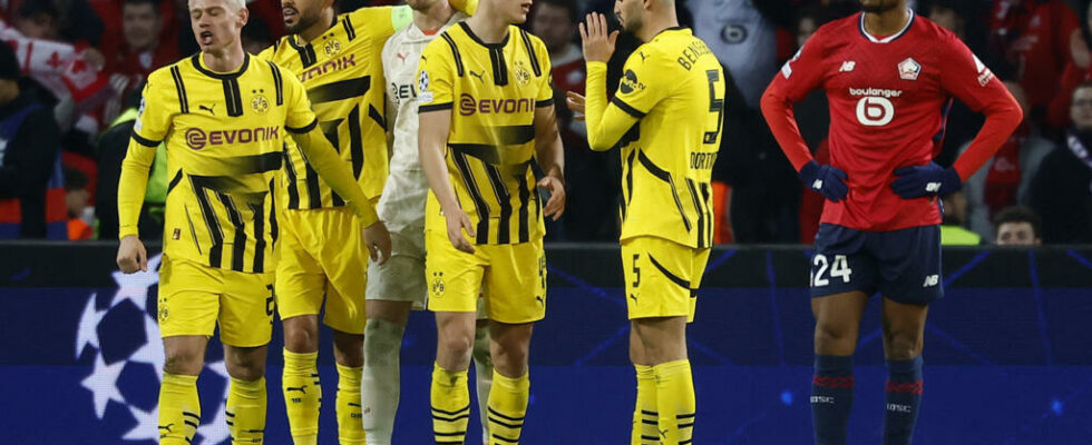 Champions League Borussia Dortmund deprives Lille of a first historic