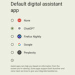 Chatgpt can be appointed as the default assistant in Android