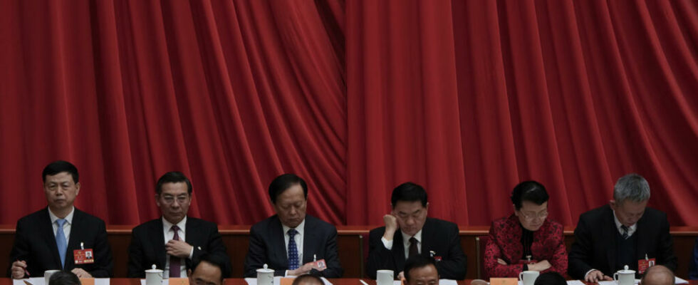 China Opening of the Popular National Assembly against the backdrop