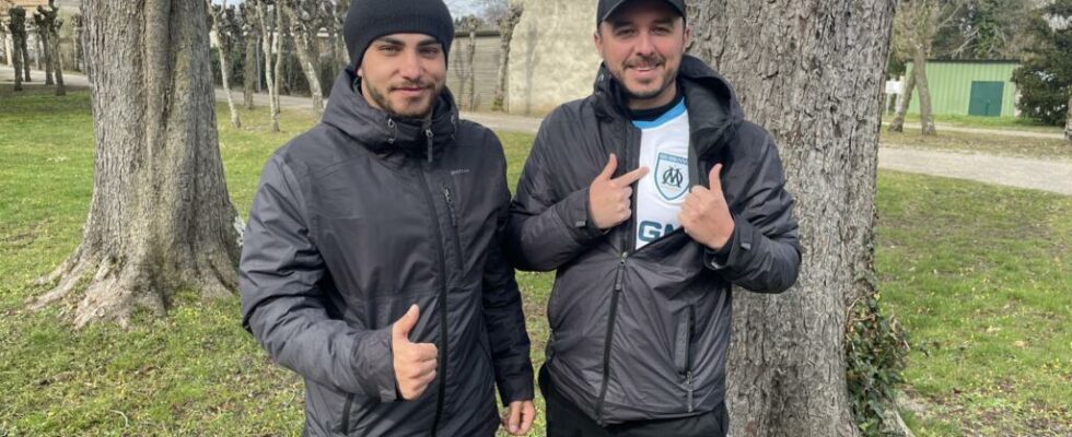 Classico du Coeur two supporters of PSG and OM cross