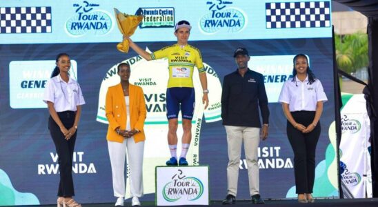 Cycling French Doubey wins the Tour du Rwanda the last